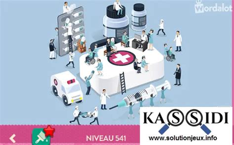 Wordalot niveau 541 Solution et réponse .